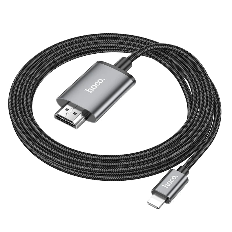 HOCO UA27 Lightning to HDMI Cable 1080p HD 2m