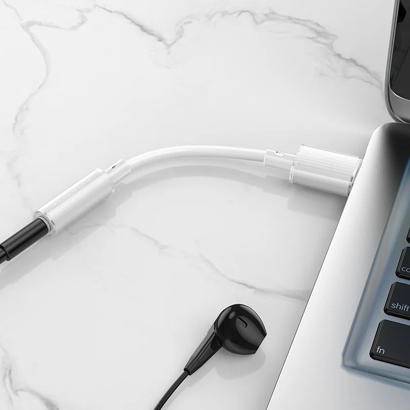 HOCO BOROFONE BV22 Adapter USB-A to 3.5mm Female Audio Converter 15cm