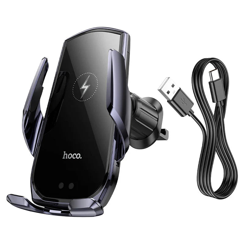 HOCO CA202 Plus Wireless Charging Car Holder for Air Outlet