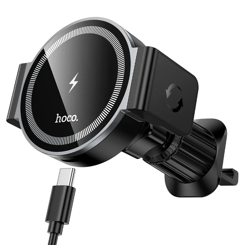 HOCO HW35 Wireless Charging Car Holder for Air Outlet