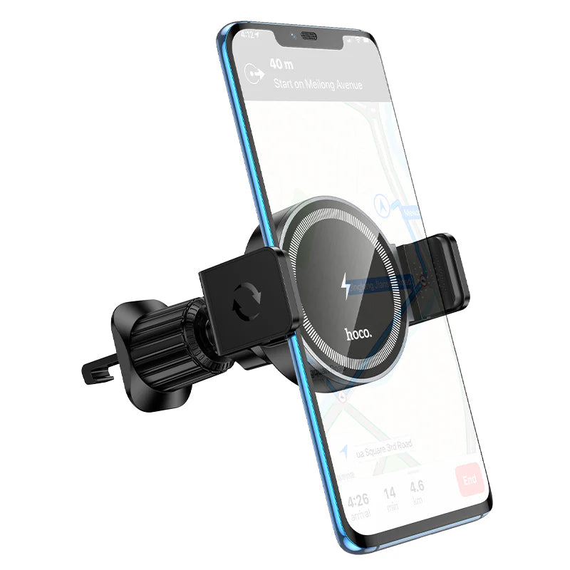 HOCO HW35 Wireless Charging Car Holder for Air Outlet