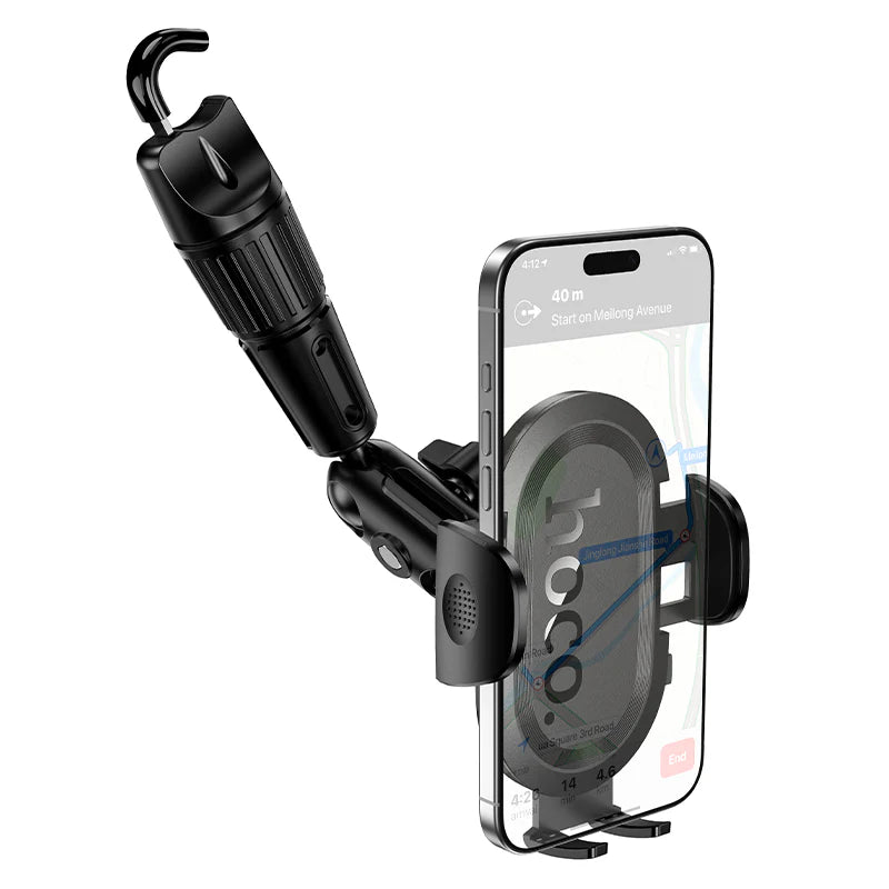 HOCO H88 Ultra-thin Push-Type Car Holder for Rear View Mirror
