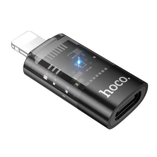 HOCO UA36A Lightning Male to USB-C / Type-C Female OTG Adapter