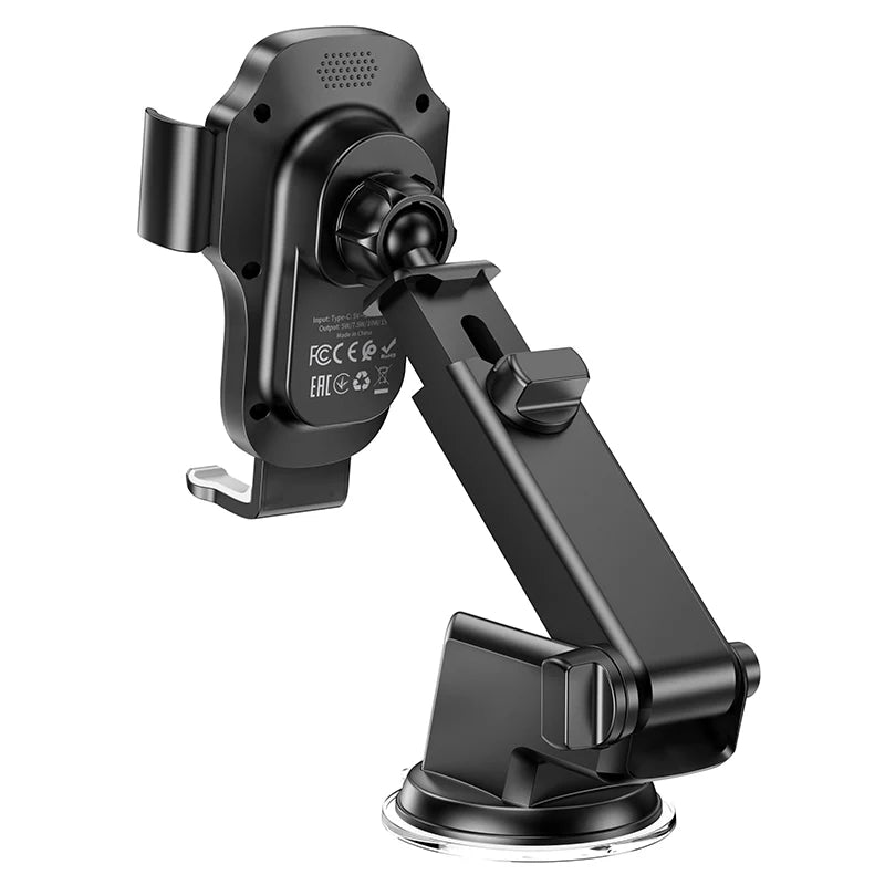 HOCO HW3 Wireless Charging Car Holder for Dashboard