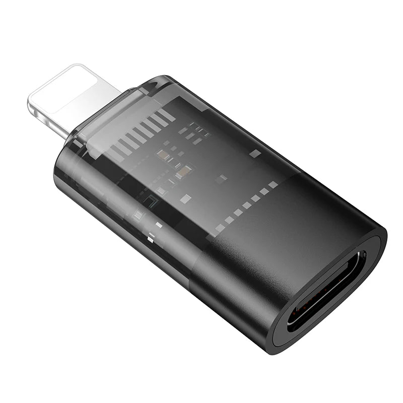 HOCO UA36A Lightning Male to USB-C / Type-C Female OTG Adapter